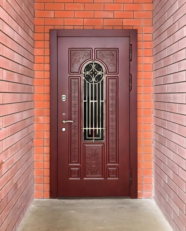 Термодверь с ковкой Термодверь с ковкой