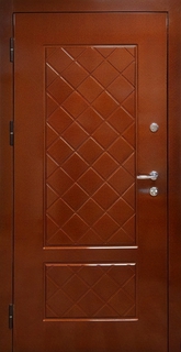 Входная дверь с терморазрывом и фрезерованными панелями МДФ Входная дверь с терморазрывом и фрезерованными панелями МДФ